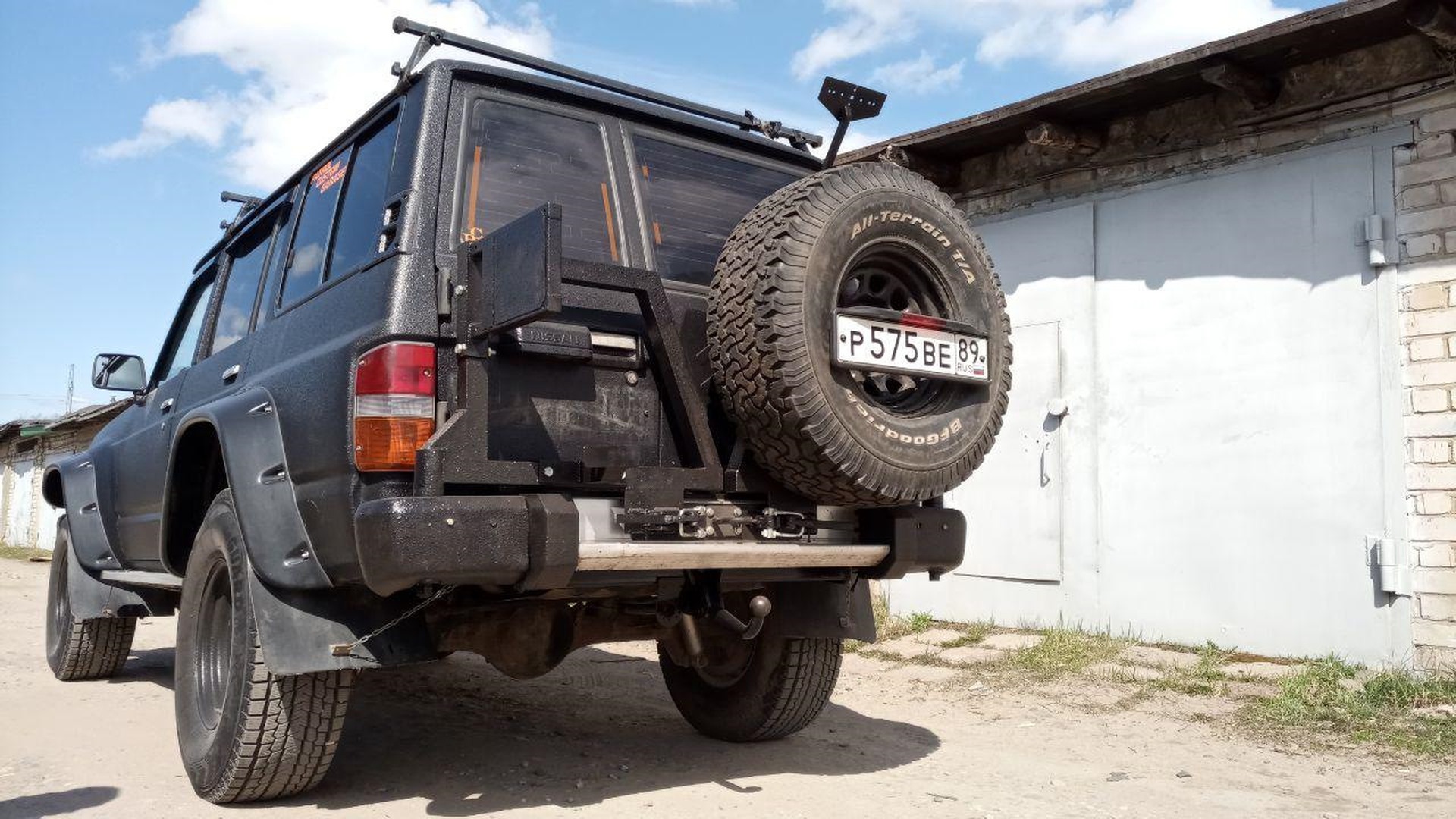Featured image of post 0165. Усиление штатного бампера и установка калиток