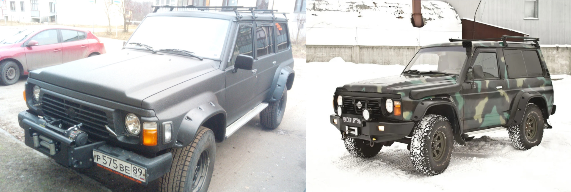 Как это вживую и как — на рекламном буклете